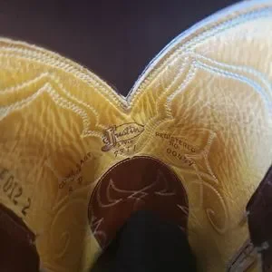 Justine Jenuine Crocodile Cowboy Boots Brown Size 8D Justin Boots | Shoes | Justine Jenuine Crocodile Cowboy  main image 4